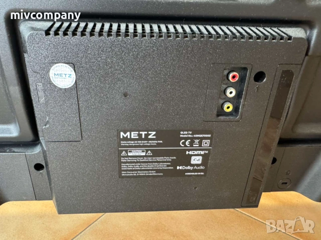 Смарт телевизор "40 Metz 40 MQE7000Z Гаранция!!!, снимка 5 - Телевизори - 54192105