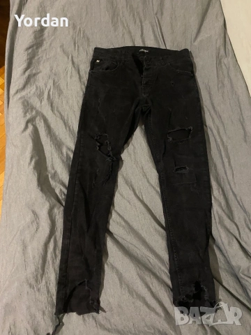 Мъжки накъсани дънки, снимка 2 - Дънки - 54350581