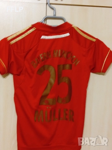 Adidas Bayern Munich тениска на футболиста Müller, снимка 8 - Футбол - 55073103