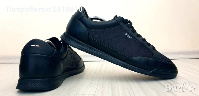 Hugo Boss Leather Sneakers Mens Size 43/27.5 см ОРИГИНАЛ! Мъжки спортно - елегантни обувки, снимка 4 - Спортно елегантни обувки - 54314110