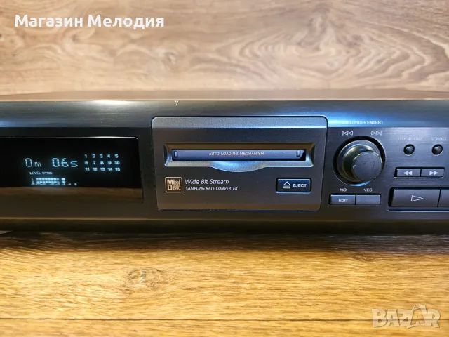 Минидиск дек Sony MDS-JE510 – Легендарен цифров рекордер от времето на качественото аудио, снимка 4 - Декове - 55484436