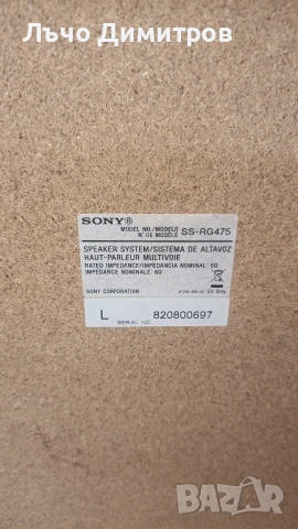 SONY SS-RG475, снимка 11 - Тонколони - 54824559