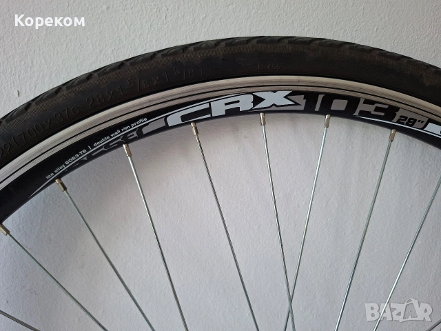 Като Нова задна Капла Crosser X3 28" алуминий главина Joytech касета Shimano MF-TZ20 6 скорости , снимка 2 - Части за велосипеди - 54683696