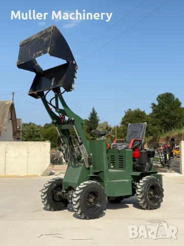 Мини Челен Товарач Muller L0.8 Водно Охлаждане Гаранция Багер Фадрома, снимка 3 - Селскостопанска техника - 55438369
