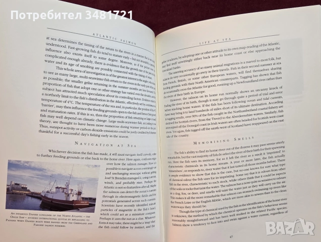 Атлантическата сьомга - илюстриран справочник / Atlantic Salmon. An Illustrated History, снимка 9 - Енциклопедии, справочници - 54956938