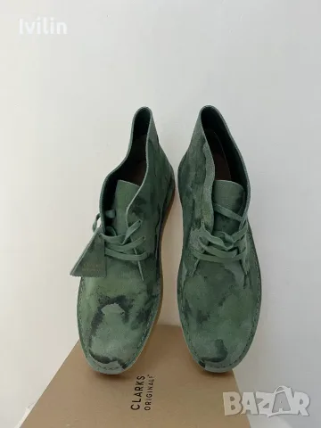 Обувки Clarks, размер 10 UK (44.5 EU), снимка 2 - Мъжки боти - 55674776