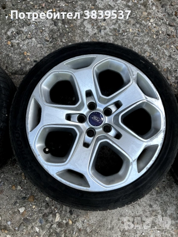 Оригинални джанти Ford 18" 5x108 8J ET55 с летни гуми 235/40/18 за Focus, Mondeo, Kuga, снимка 2 - Гуми и джанти - 54991479