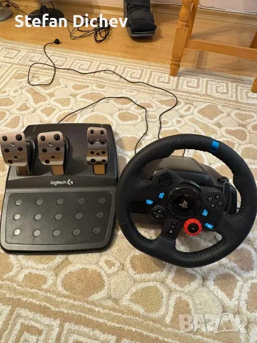 Logitech G29-PC,PS4,PS5, снимка 3 - Аксесоари - 55584631