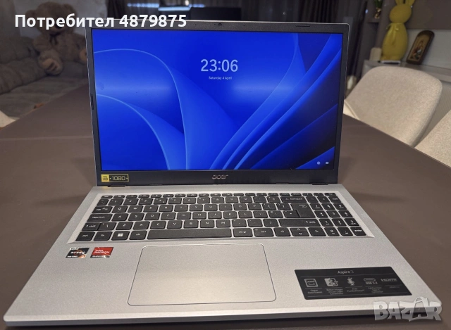 Лаптоп ACER ASPIRE 3-Като нов!