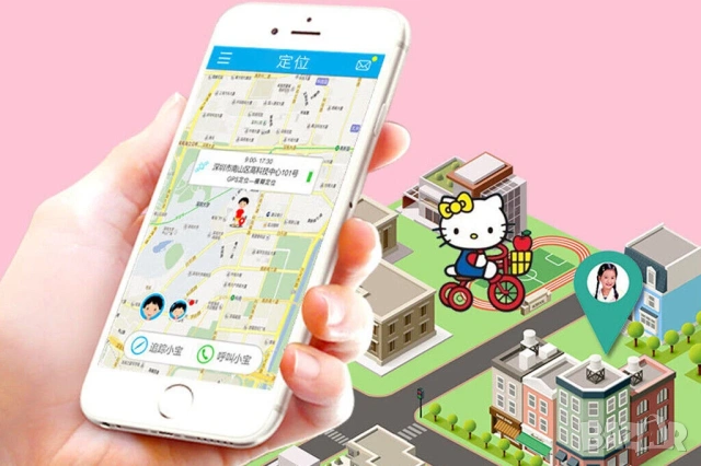 Hello Kitty Розов Телефон за Момиче, Камера, Подарък, с локация, детски телефон с капаче, за дете, снимка 4 - Други - 55012042