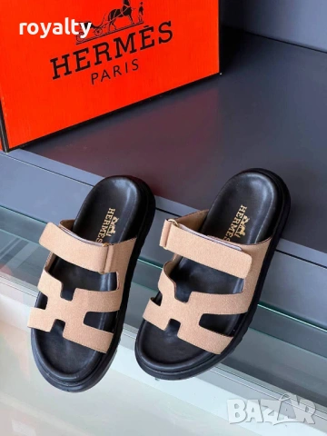 Hermes Нови Дамски Чехли Ерме Различни Цветове , снимка 6 - Чехли - 54865763