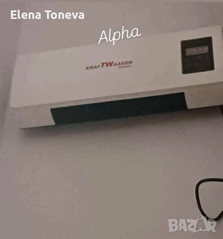 Стенен PTC отоплител и вентилатор LX-333 – 1800W, дистанционно управление и таймер, снимка 2 - Отоплителни печки - 55106136