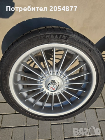 BMW Alpina Classic 2 джанти 5x120 8x18 ET36 9x18 ET34 E90 E91 E92 E93 E46 E39, снимка 14 - Гуми и джанти - 54162941