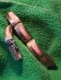 Сребърна гривна с РОЗОВ КВАРЦ майсторска ръчна изработка 15060, снимка 15