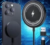 Магнитно безжично зарядно Magsafe,безжична станция 2цвята, снимка 6
