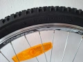 Нови на 25 км задна и предна капла Crosser X2 24" двойностенен алуминий 36H v-brake/ главина касета , снимка 3