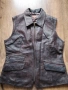 harkila leather vest - дамски кожен елек ЕСТЕСТВЕНА КОЖА 42/Л, снимка 3