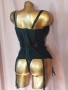 BODYFLIRT 85 D Черен корсет с жартиери за чорапи , снимка 4