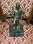 стара бронзова старуетка турски минъор, снимка 2
