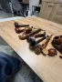Лот от 11 колекционерски лули и стойка с три гнезда, снимка 3