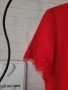 Елегантна червена рокля H&M , снимка 6