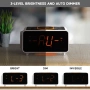 Радио с часовник и безжично зарядно iTOMA, Преносима аларма, LED, Bluetooth, снимка 6