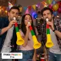 7022 Вувузела Голяма парти свирка Тромба за за мачове, партита и събития, 57 см, снимка 3