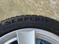 Продавам ОРИГИНАЛНИ джанти+гуми 17 ' цола 5x112 57,1 Audi a4,a6,a8 Pasat 4,5. 7J ET44 DEZENT, снимка 10