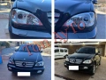 Капаци Фарове Мерцедес ML W163 Mercedes 2002 - 2005 Стъкла Фарове Капаци, снимка 11