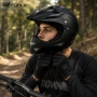 Кросова каска DOWNHILL Full Face, Матово черна, EN Сертификат, Размер S/M, снимка 9