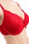 Hunkemöller червен дантелен сутиен - 80D, снимка 2