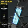 Чисто Нов сгъваем електрически велосипед батрия 10.4 Ah, снимка 7
