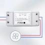 WiFi смарт реле, 1 канал, 220V 10A, Tuya Smart Life, гласов контрол с Alexa и Google Assistant 10314, снимка 4