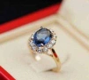 💍 24K Златно Покритие ✨️Дамски Пръстени 💍с Циркон💎 – Зелен, Син, Червен | Лимитирана Серия ⚜️✨️, снимка 15