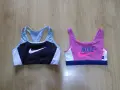 бюстие nike потник тениска риза блуза туризъм спорт крос дамско оригинал M/S, снимка 1