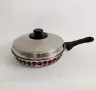 Fissler Западна Германия - много масивни тенджера и тиган от неръждаема стомана с еднакъв декор, снимка 12