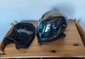 Icon Airflite Quicksilver + Sena SMH5 - Мото каска, размер L, снимка 2