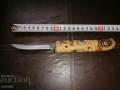 нож с дървена дръжка и украси с камъни-1, снимка 6