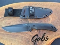 Фиксиран нож Ka Bar Jarosz TUROK 7503 с тактическа кания, снимка 4