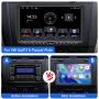 9” 6/128GB за VW*SEAT*Skoda 2-DIN с Android 14, 8-ядрен процесор, 4G/LTE, CarPlay и AndroidAuto , снимка 3