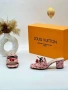 Louis Vuitton Нови Дамски Чехли Различни Цветове , снимка 1