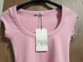 Нова със етикет. Дамска оригинална блузка. ZARA , снимка 4