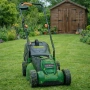 Електрическа косачка за трева 1600W – Лека и мощна, 32 см ширина, 30L кош, 3 нива на косене, снимка 3