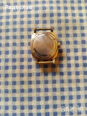 позлатен механичен часовник Слава, снимка 4 - Дамски - 55073008