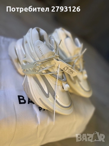 Обувки BALMAIN , снимка 2 - Маратонки - 54806877