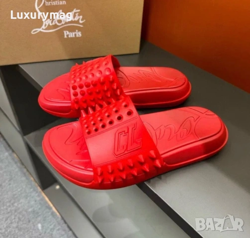 Чехли Christian Louboutin 43 44, снимка 8 - Мъжки чехли - 54511356