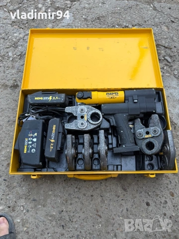 REMS Mini-Press 22V, снимка 2 - Други инструменти - 53419424