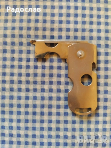 старо сгъваемо бръснарско ножче, снимка 3 - Други ценни предмети - 54339339