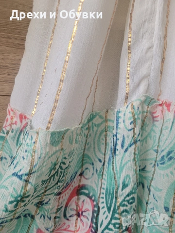 Лятна дълга бохо рокля , снимка 5 - Рокли - 54311145