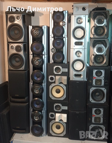 Аудио системи SONY - PANASONIC - AIWA- PHILIPS -JVC - SHARP - TECHNICS 